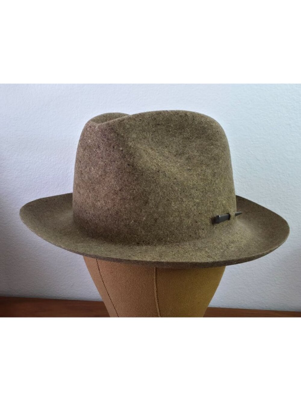 Bailey of Hollywood Atmore Wool LiteFelt Crushable Water-Repellent Fedora 7-1/4"